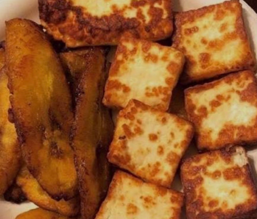 Maduros Con Queso.